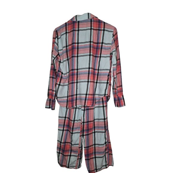Victoria's Secret Womens XS Plaid Button-Up Pajama Set - Picture 2 of 5